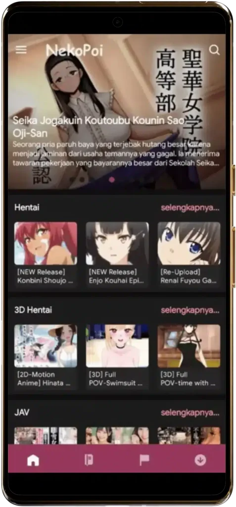 Download Nekopoi APK Kucing Screenshot 1 nekopoiapkunduh.com